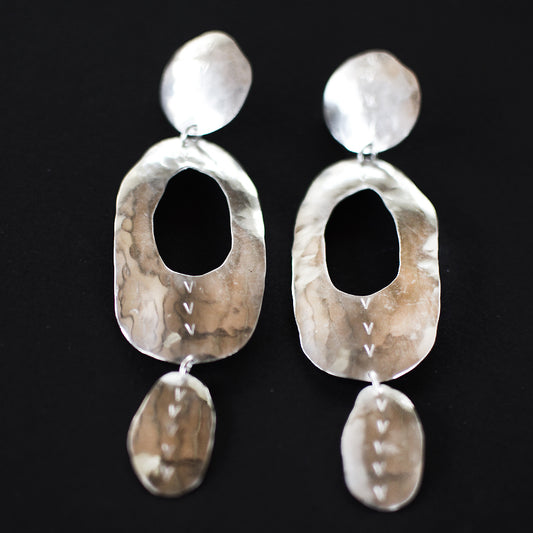 Mollusc Earrings Silver