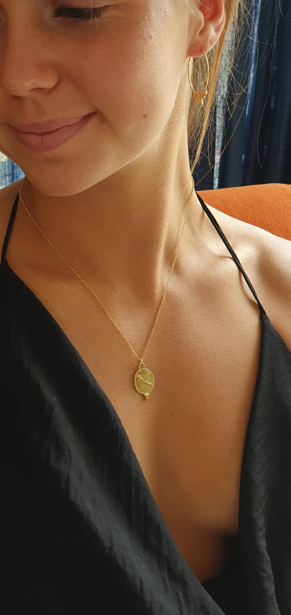 The Secret Necklace Solid Gold - Happiness