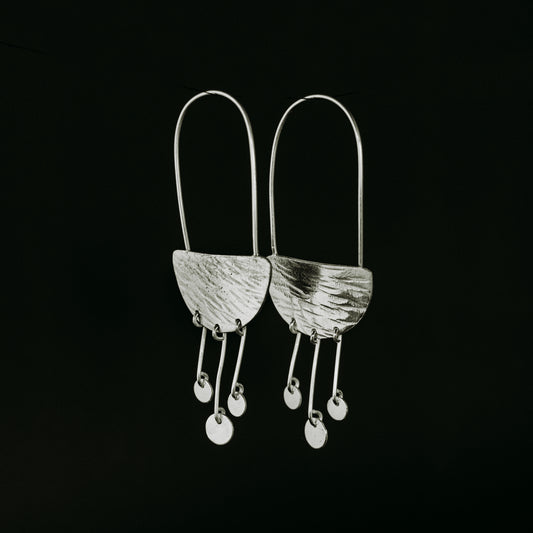 Bojangles Earrings Silver