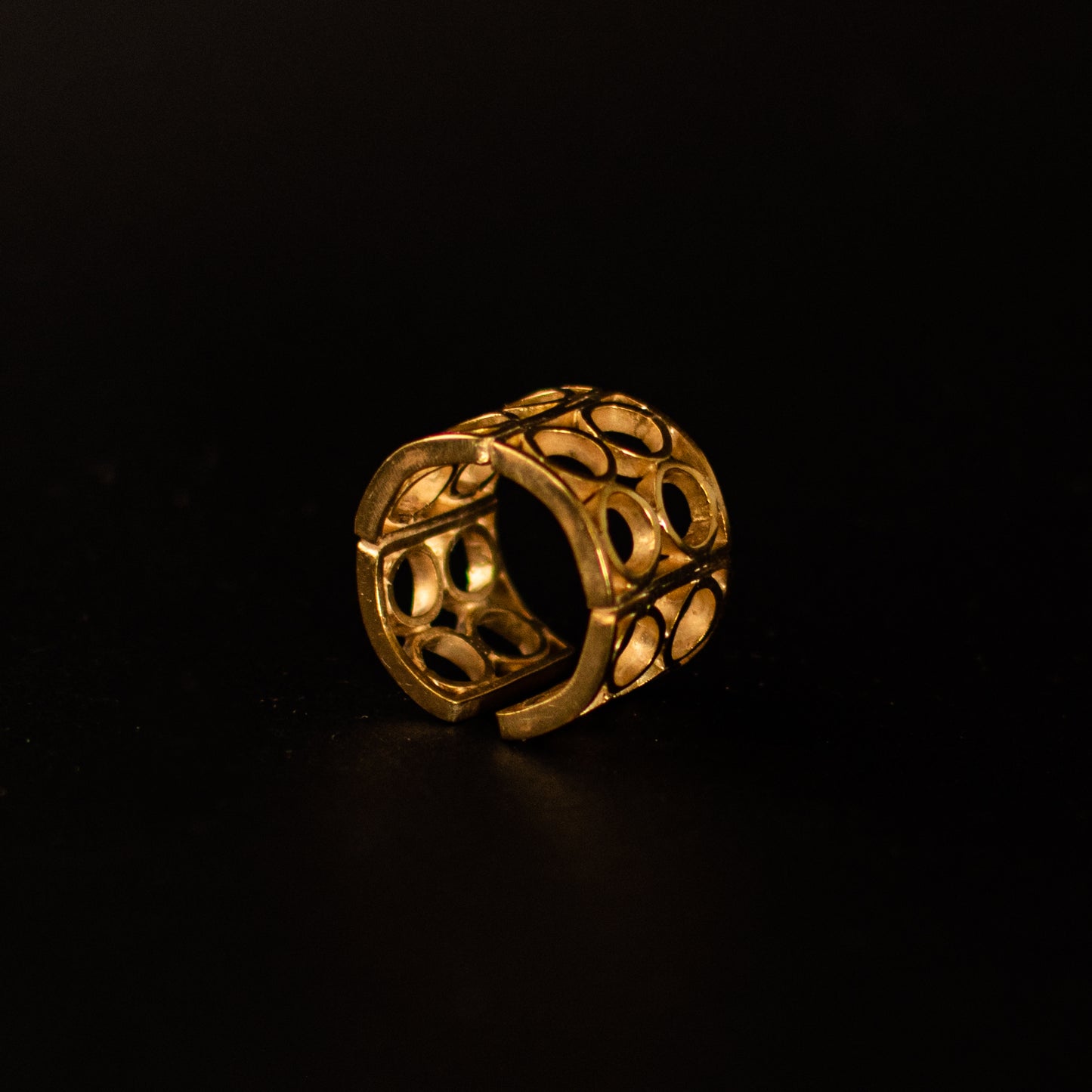 Bessa Ring Circles Gold