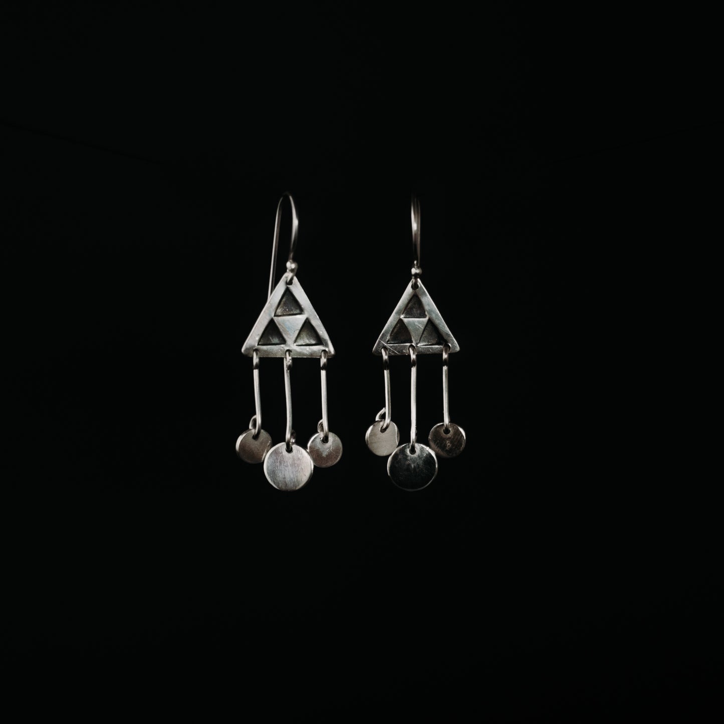 Bojangles Mini Earrings Silver
