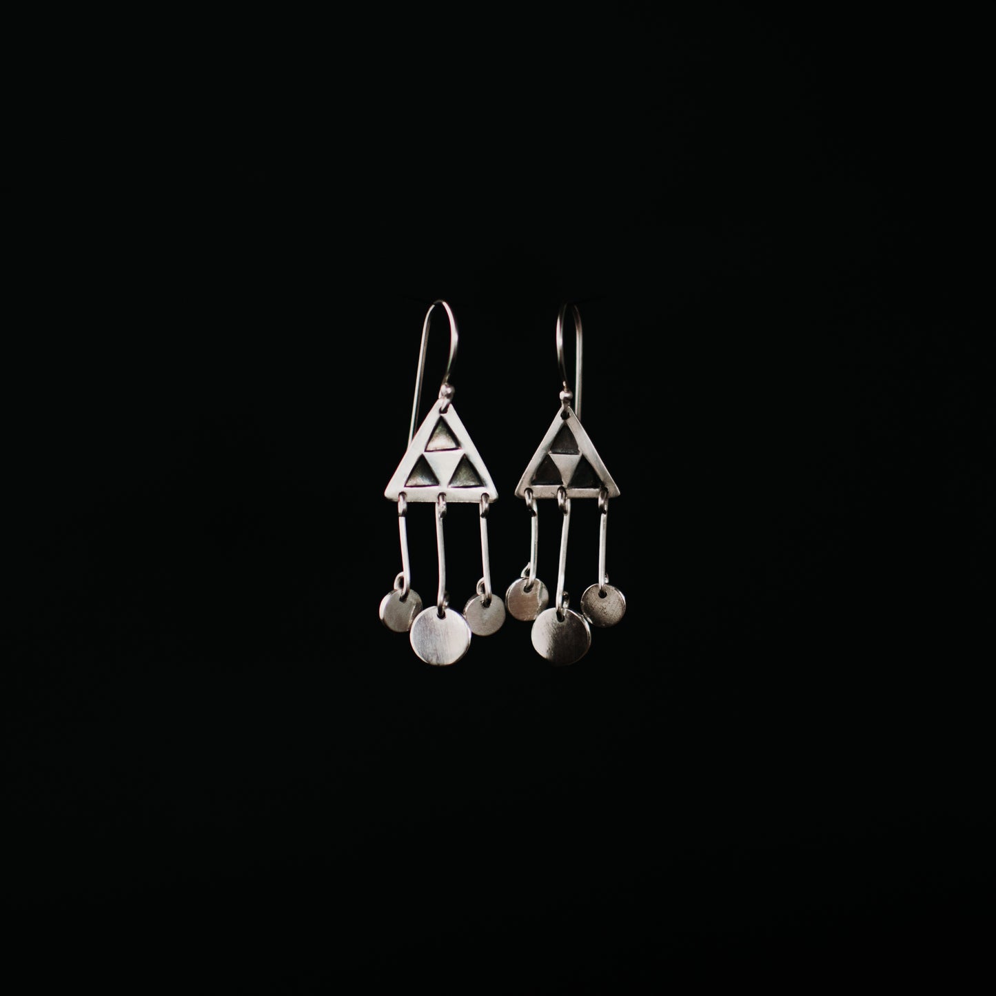 Bojangles Mini Earrings Silver