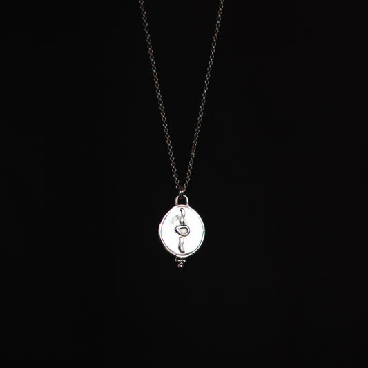 The Secret Necklace Silver - Love