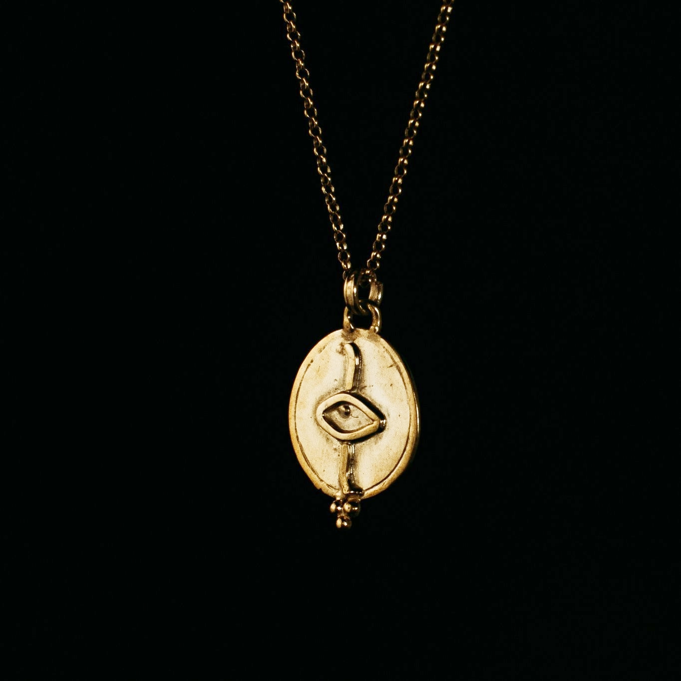 The Secret Necklace Solid Gold - Love